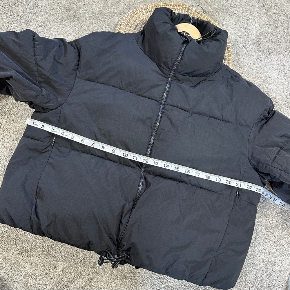 Zara Women’s ComfortTemp Thermal Insulation Puffer Jacket Crop in Black L - Picture 13 of 16